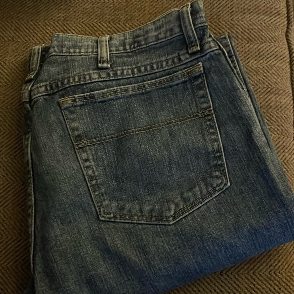 Men’s Indigo Blue straight fit jeans